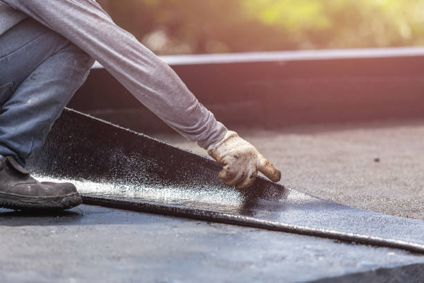 Professional Emergency Waterproofing technician working in Monkton, MD